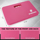 WORKPRO Extra Thick Kneeling Pad, Soft Foam Cushioning for Knee, Large Foam Kneeler Mat for Gardening, Bathing Baby, Workout Supplies, 17.5 x 11 x 1.5 in, Pink
