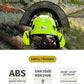 Forestry Safety Helmet with Build-in Visor Mesh Face Shield Ear Muffs 4 in 1 Chainsaw Safety Hard Hats