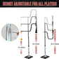 3-In-1 Baseball Softball Batting Tee,5 Hitting Modes To Choose,Auto Reset Baseball Swing Trainner With Tethered Ball,Handrolled Rubber Top,Weighted Base,Height Adjustable Hitting Tee For All Players