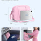 Gym Bag for Women, Travel Duffle Bags with Wet Pocket, Lightweight Carry on Bag Overnight Weekender Duffel Bag, Water Resistant (Bright Pink)