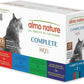 almo nature Wet Cat Food HQS Complete Land and Sea - Variety Pack Grain Free, Highly Digestible, Hormone Free, Preservative Free, 2.47-oz 24 Pack