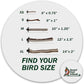 Superoost Manzanita Pumice Pedicure Perch- Easy to Install Bird Cage Accessories for Healthy Feet, Nails and Beak - Natural Bird Perches Imitates Birds' Life in The Wild - L 12"