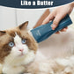 oneisall Pet Clipper for Cat Matted Hair, Pet Shaver for Cats Quiet Pet Clippers Waterproof Cordless Cat Clippers for Matted Hair Long Hair with Storage Bag (Green)