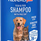 Adams Plus Flea & Tick Shampoo with Precor for Cats, Kittens, Dogs & Puppies Over 12 Weeks Of Age |Sensitive Skin Flea Treatment for Dogs & Cats |Kills Adult Fleas, Flea Eggs, Ticks, and Lice |6 Oz