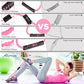 HPYGN Resistance Bands, Figure 8 Exercise Bands for Women Men, 8 Shaped Resistance Bands for Arms, Chest Expander, Yoga Gym Fitness Pulling Rope 8 Word Elastic for Exercise Muscle Training Tubing