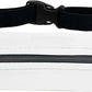 SPIbelt Running Belt for Women Men, Phone Holder for Running, Running Fanny Pack, Holder for Phone, Running Waist Pack, Adjustable Waist, [Fits All Phones]. Cloudy Grey with Black Zipper