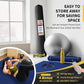 CAMBIVO Large Exercise Mat for Home Workout, 8'x6'/7'x5'/6'x4' (7 mm) Extra Thick Exercise Mat for Home Gym, Shoe-Friendly, Non-Slip Gym Mat for Jump Rope, Weights, Cardio, Fitness