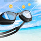 Swimming Goggles, No Leaking Swim Pool Goggles for Adults with Fog-Resistant, UV-Blocking Lenses for Men Women Youth