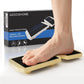 Single Leg Balance Board - Ankle Strengthener for Sprained, Wood Foot Trainer with non-slip pads for Plantar Fasciitis Relief, Posture Correction, Calf Stretching and Balance