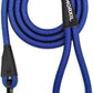 Rope Dog Leash, 6 Foot Heavy Duty Dog Leash with Aviation Aluminum Auto Locking Carabiner, Strong Nylon Pet Lead for Small, Medium, Large Dogs (Blue, 6FT)
