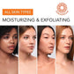 Turmeric Kojic Cleansing Pads: Face Exfoliating Pads for Acne Scars Skin Fades Skin Firming - Cleaning Pad with Turmeric and Kojic - Deep Clean Pores 50PCS