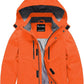 Pursky Boy's Waterproof Ski Jacket Kids Winter Snow Coats Fleece Raincoats Parka