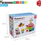 Picasso Cubes 0.5” Pixel Magnetic Puzzle Cube 200 Piece Mix & Match Sensory Toys STEAM Education Learning Building Block Magnets Children Construction Toy Set Stacking Magnet Creative Kit PMC200