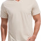 VEIISAR Premium V Neck T Shirts for Men - Modern Fitted Tees Vneck Undershirts