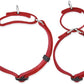 Hyhug Pets Premium Upgraded Heavy Duty Nylon Anti-Escape Martingale Collar for Boy and Girl Dogs Comfy and Safe - Professional Training, Daily Use Walking. (Small, Red)