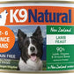 K9 Natural Wet Dog Food Pate, Lamb Feast, 6 Oz Cans (Pack of 12), Grain Free, Made in New Zealand with Grass-Fed, Free-Range Lamb, Single Source, Limited Ingredient