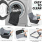 Dog Car Seat for Dogs Up to 35lbs,Fully Detachable and Washable,Memory Foam Covered Soft Fabric,Easy to Install with Adjustable Straps,Anti-Slip Bottom,Two Side Pockets(Black/Grey,Medium)