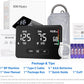 Smart Blood Pressure Monitor for Home Use, Bluetooth Upper Arm BP Machine with Large Cuff 8.66-16.54”, Accurate Digital Monitors 2x199 Readout, 6.89 inch Backlit LED Screen, Work with APP