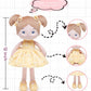 Soft Baby Doll Toys (12''), My First Baby Rag Doll for 1 Year-Old Girl Birthday Gift, Christmas Plush Toys Gift for Toddler Kids Infants -Daisy Girl