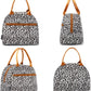 FlowFly Insulated Lunch Cooler Bag - Tote Bag Organizer for Women/Men, Cow
