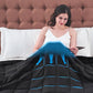 yescool Weighted Blanket for Adults (15 lbs, 48" x 72", Black) Cooling Heavy Blanket for Sleeping Perfect for 160-180 lbs, Twin Size Breathable Blanket with Premium Glass Bead, Machine Washable