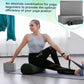 Meooeck 18 Pcs Yoga Block and Strap Set 9 x 6 x 3 Inch EVA Foam Non Slip Brick 8 ft Yoga Straps for Stretching D Ring Design for Back to School Pilates Fitness Workout Exercise