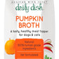 CARU - Daily Dish Pumpkin Broth Meal Topper for Dogs & Cats - Savory Pour-Over Broth - 1.1 lbs.