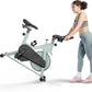 DeerRun Exercise Bike, Indoor Cycling Bike Brake Pad/Adjustable Magnetic Stationary Bike with App, Low Noise Workout Bike for Home Cardio 300lbs Weight Capacity with Pad Mount & LCD Monitor