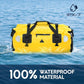 Haimont Waterproof Duffel Bag Roll-top Dry Duffel Bag with Quick-fixed Straps for Motorcycling, Rafting, Boating, SUP, Kayaking, Travel, 50L/70L