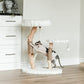 Mau Lifestyle Luxury Cat Tree: Modern Cat Condo & Luxury Wood Cat Tower; Natural Branch Scratching Tree & Cat Condo; Cat Gifts by Mau