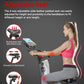 HARISON Magnetic Exercise Bike for Home 350lbs Capacity, Bluetooth Stationary Bikes for Home with 2 in 1 LCD Monitor and Tablet Holder, Comfortable Seat Cushion