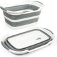 Smoochie Collapsible Dog Bathtub, Dog Tubs for Bathing, Portable Tub, Dog Wash Tub, Pet Tub and Dog Bath Tub for Dog/Cat/Pet and Puppy Bath Tub, Dog Tub for Pets and Cats (Gray)