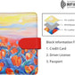 Melsbrinna RFID Passport Holder for Travel, Unisex Adults, Red, PU Leather, RFID Blocking, Passport Cover