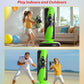 QPAU Punching Bag for Kids, 66 Inch Stable Inflatable Boxing Bag with Boxing Gloves, Stand Kids Punching Bag Toy for Boys & Girls Age 6-12, Boxing Set for Practicing Karate, Taekwondo, MMA