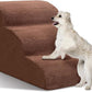 Dog Stairs for Small Dogs - High Density Foam Pet Steps, Extra Wide Dog Ramp with Non-Slip Bottom for High Beds, Couch and Sofa, Best for Dogs Injured, Older Doggy Cats