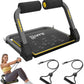 Ab Workout Equipment, Ab Machine for Stomach Workout, Ab Trainer Machine for Home, Sit Up Machine with Resistance Bands and 330 LBS Weight Capacity, Ab Crunch Machine for Home Exercise