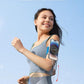 TOPGO Running Phone Holder for iPhone [360° Rotatable & Upgrade Anti-Drop] Magnetic Wrist Phone Holder, Armband Cell Phone Holder Compatible with magsafe iPhone 17 Pro Max and Android - Blue