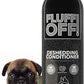 Fluff Off! by Girl With The Dogs, Natural Deshedding Dog/Cat Conditioner, 16 Oz, Made in USA 8 Wks+