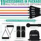 Aihoye Resistance Bands for Working Out, Exercise Bands with Handles, Stretch Bands for Exercise, Workout Bands with Door Anchors for Physical Therapy & Strength Training