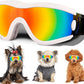 Small Dog Sunglasses with Adjustable Strap UV Protection, Winproof Puppy Sunglasses, Suitable for Dogs Eyes Protection，Soft Dog Goggles