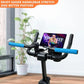 Handlebar Extender for Peloton Indoor Exercise Bikes, 1 Pair of Ultimate Handlebar Extension of Peloton Accessories (Bull-horn (with Blue Tapes))