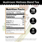 Buddha Teas - Organic Mushroom Wellness Blend - Herbal Tea - For Health & Wellbeing - With Antioxidants & Minerals - Clean Ingredients - Caffeine Free - OU Kosher & Non-GMO - 18 Tea Bags (Pack of 1).
