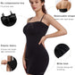 SHAPERX Strapless Shapewear Dress for Women Tummy Control Seamless Full Body Shaper Slip with Removable Straps