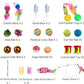 32Pcs Cat Toys Kitten Interactive Pet Toys Assortments, Foldable Rainbow Tunnel, Teaser Wand Fluffy Mouse Crinkle Balls Bell Play for Puppy Kitty (3 way)