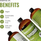 Peppermint Essential Oil, 16 oz Bottle for Diffusers, House Cleaning, Candles, 1 Pack, Aromatherapy Oil