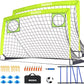 Kids Soccer Goal for Backyard, 6x4 9x5 FT Portable Soccer Nets Pop Up with Ball, Agility Ladder, Cones, Target & Carry Bag for Toddler Youth Outdoor Indoor Training Practice Sports Games Play