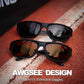 Polarized Sports Sunglasses for Men,TR90 Unbreakable Frame Sunglasses for Fishing Driving Cycling UV400 Protection