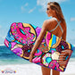 PMU 33 Inch Donut Printed Bodyboard - Lightweight Wrist Leash Body Board for Beach, Sea & Pool - Surfing Board for Teens & Adults Wave Conditions Pkg/1