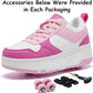 Roller Skate Shoes for Kids Girls Boys Detachable Wheeled Fashion Sneakers