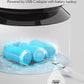 PETLIBRO Automatic Cat Food Dispenser for 2 Pets 5L Auto Dog Feeder Dry Food Dispenser with Splitter & 2 Stainless Bowls, 10s Meal Call and Timer Setting 50 Portions 6 Meals Per Day, Dual Tray Feeder